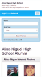 Mobile Screenshot of alisoniguelhighschool.org